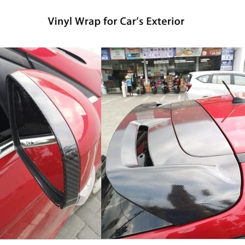 Carbon Fiber Vinyl Wrap for Cars – 6D High Gloss – Roll Bubble – Bubble