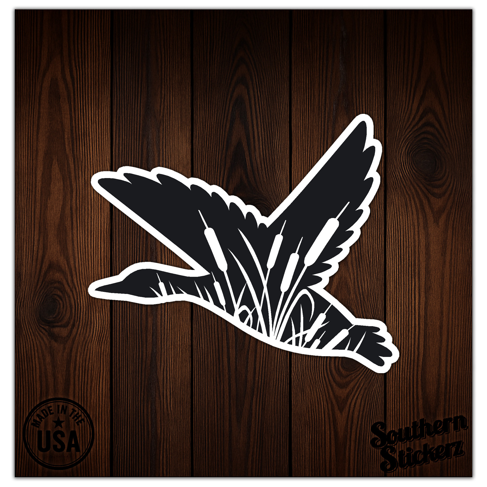 Duck Goose Marsh – Vinyl Decal Sticker – Car Window Laptop – ebn11911