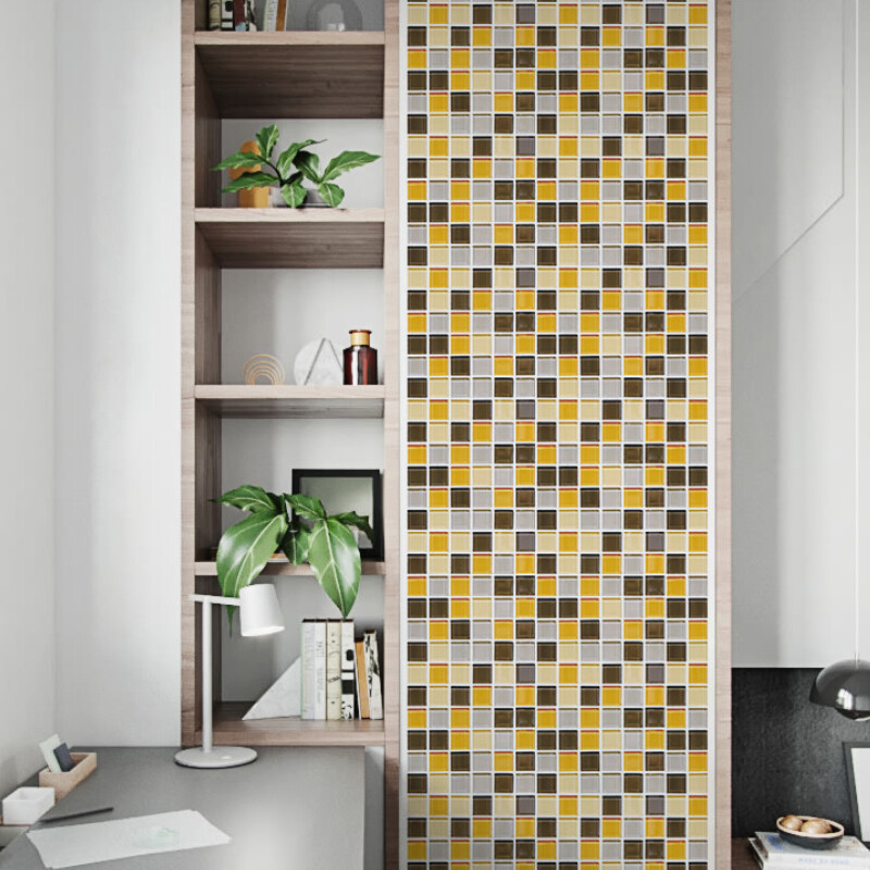 10X square vinyl wall sticker for kitchen and bathroom 15cm