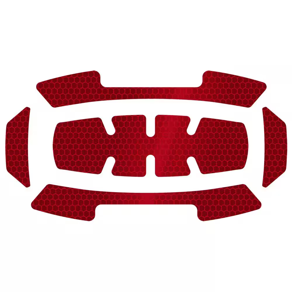 Milwaukee Reflective Sticker Set 5 Pack BOLT Hard Hat Safety Helmet Red Decals