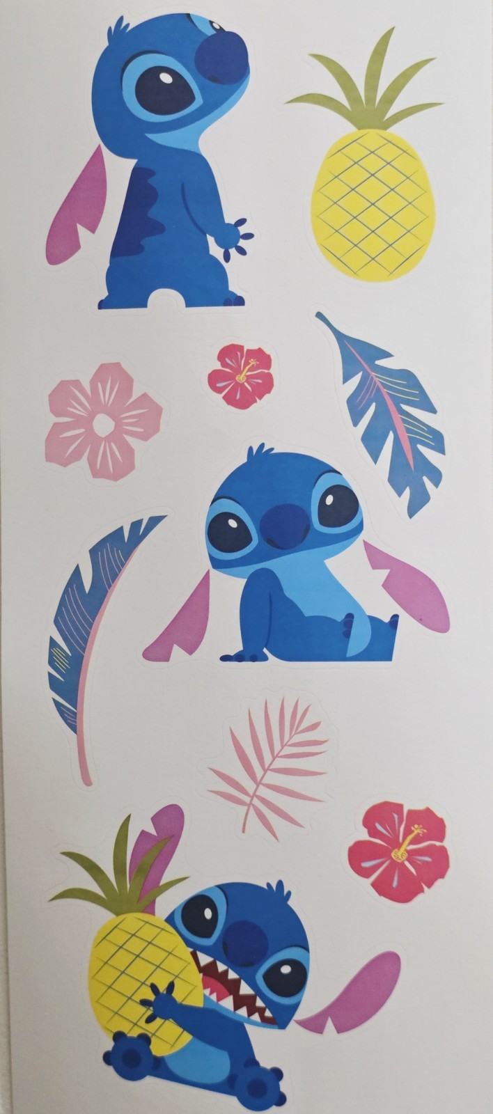 Disney Stitch Room Wall Decal Stickers 10 Assorted Designs Great for Birthdays