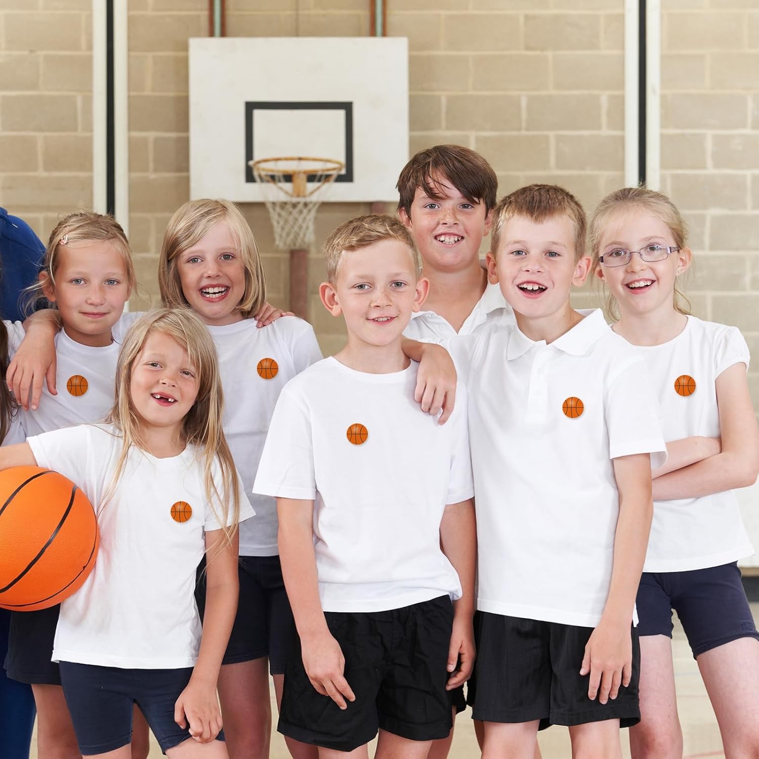 Sports Stickers for Kids Soccer Basketball Tennis Baseball Sticker Multicolor