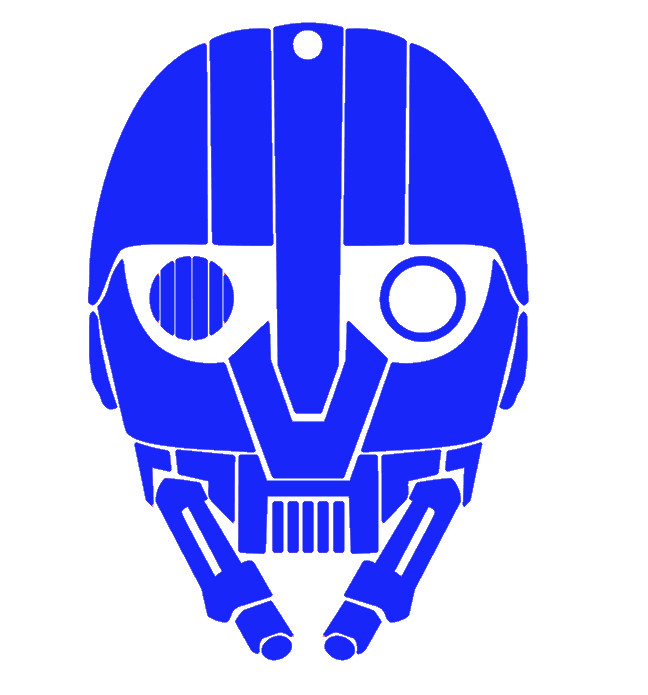 SM33, PIRATE DROID, STAR WARS, SKELETON CREW, Decal Sticker for Car, Laptop