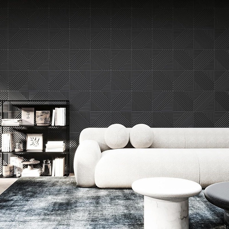 3D Textured PVC Wall Panels DIY Accent Panels Easy Install Home Office Decor New