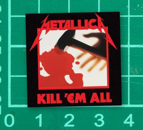 Metallica Kill them All Sticker Decal album