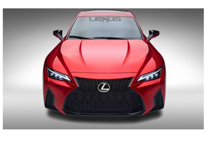 x2 6" 8" 12" 24" 36" LEXUS Vinyl Window Baner, Bumper, Tail Decal Car Sticker