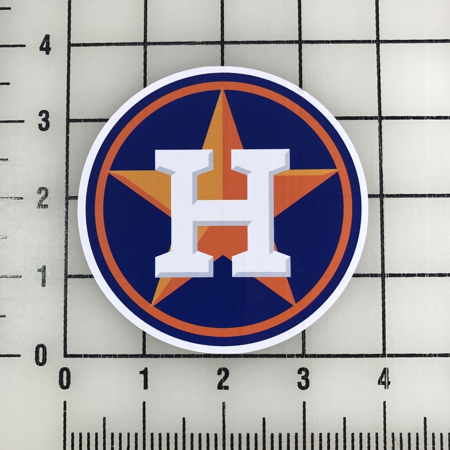 Houston Astros MLB 3.5" Wide VInyl Decal Sticker – BOGO