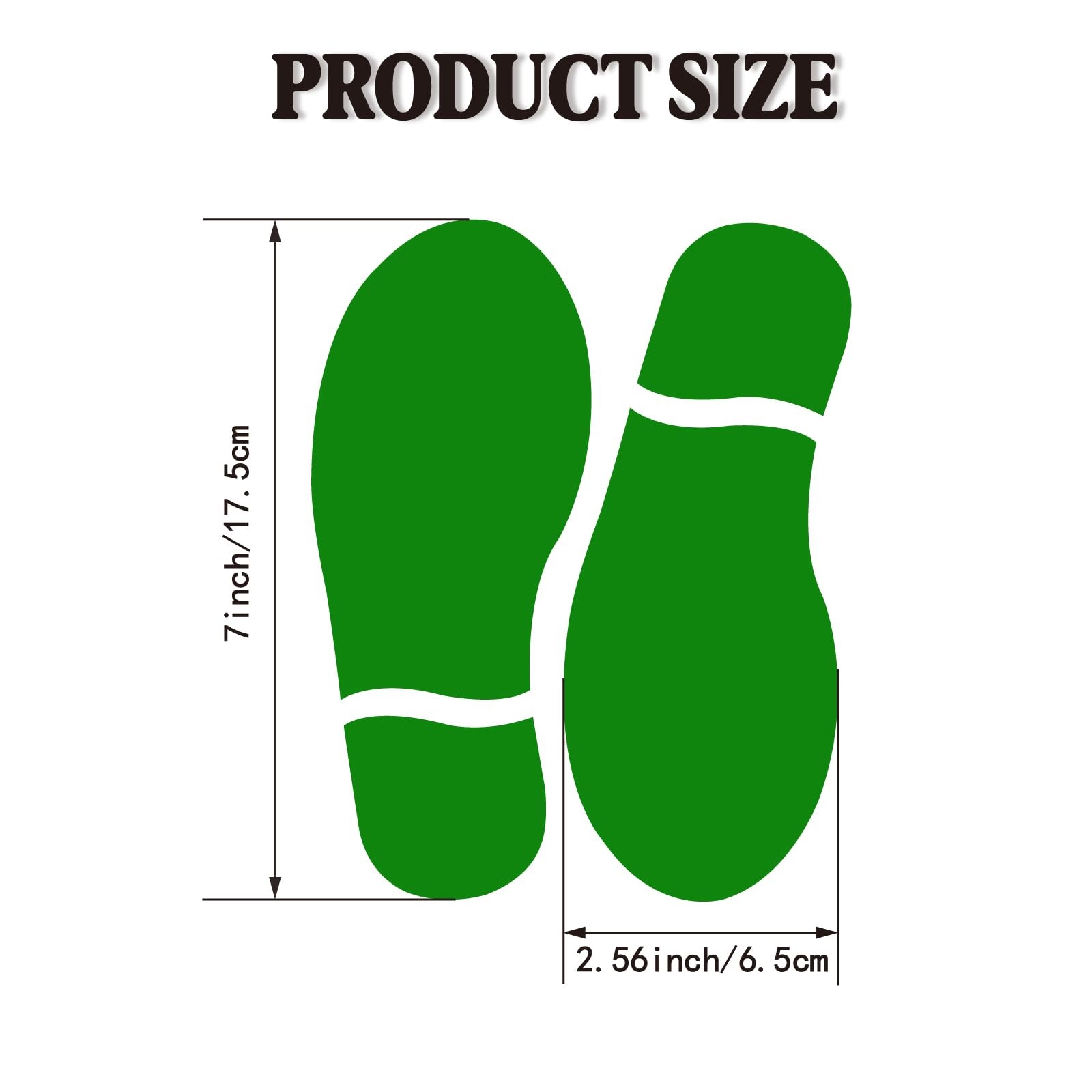 25 Pairs 50 Prints Leprechaun Footprint Floor Decals Stickers St Patricks Day…