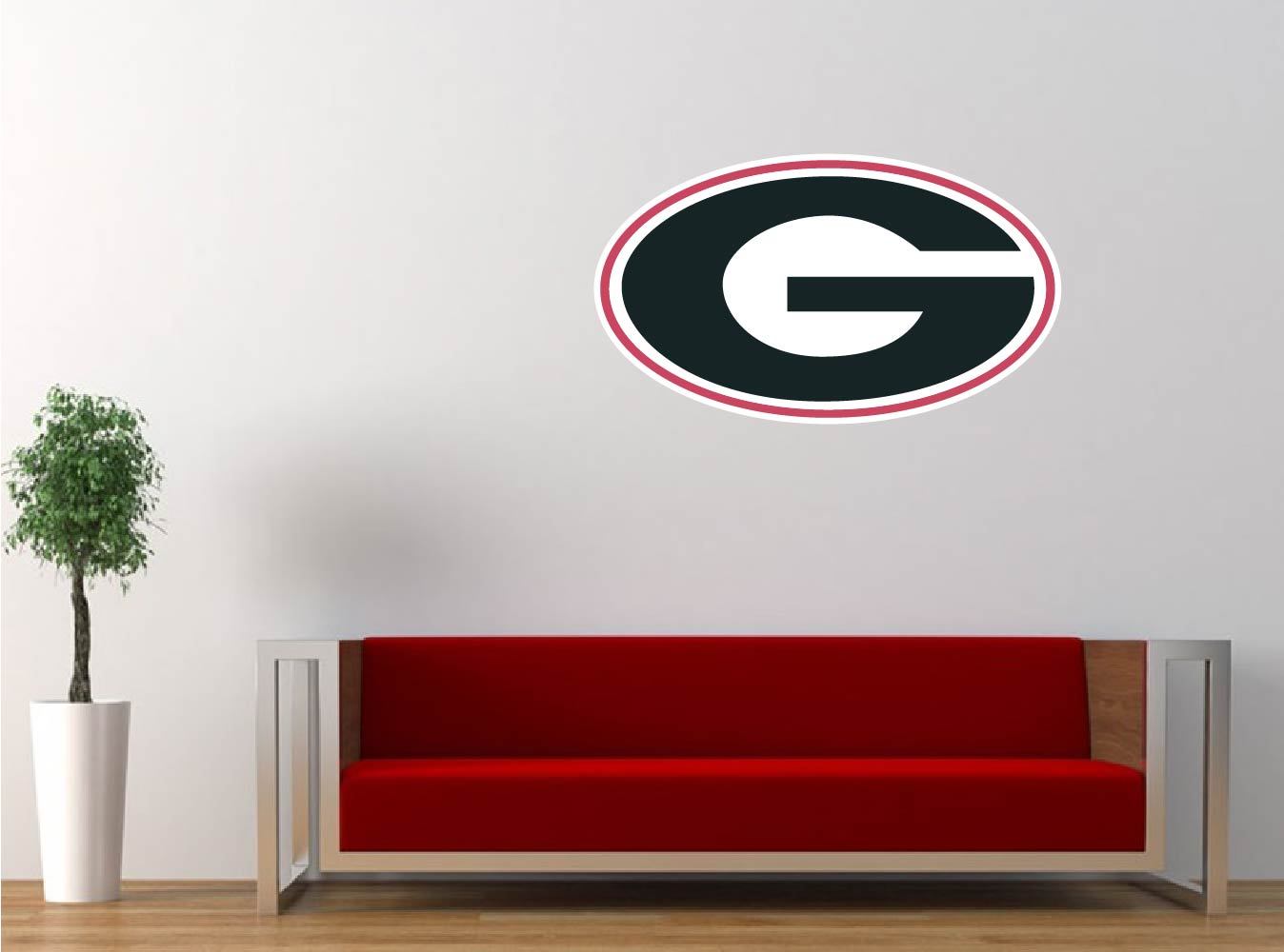 Georgia Bulldogs Vinyl Sticker Decal **SIZES** Wall CornholeTruck Car