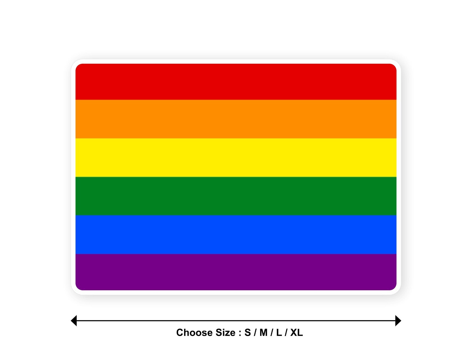 Sticker flag LESBIAN GAY BI TRANS lgbt lgbtqia pride rainbow decal