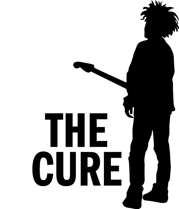 The Cure Robert Smith Decal Goth Rock Band Art Car Laptop Vinyl Sticker Window