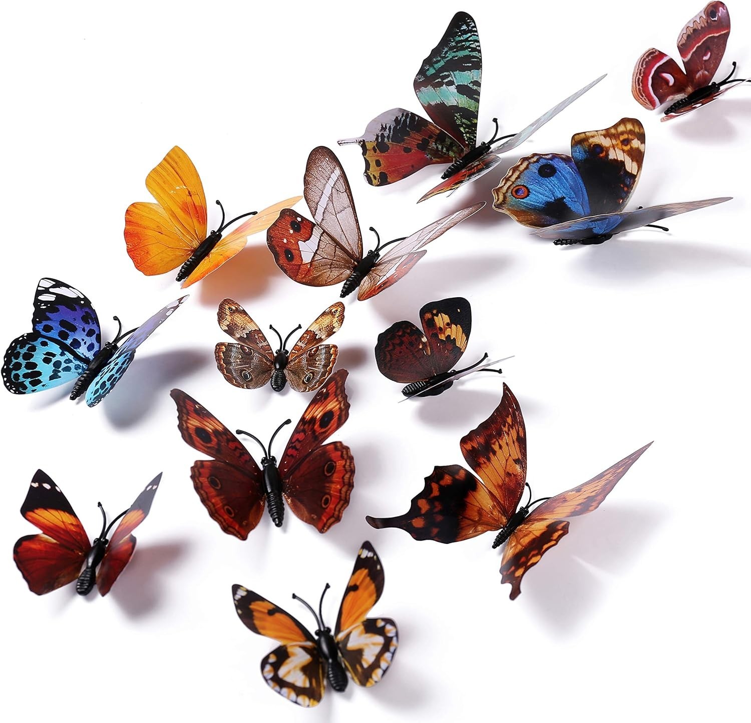 Magnetic & Adhesive 3D Butterfly Art Stickers – Transform Your Space