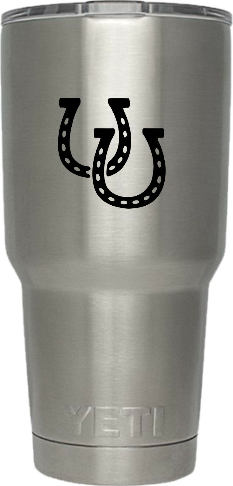 Horseshoes Vinyl Decal Sticker Yeti Tumbler Car SUV Truck Window Tablet Laptop