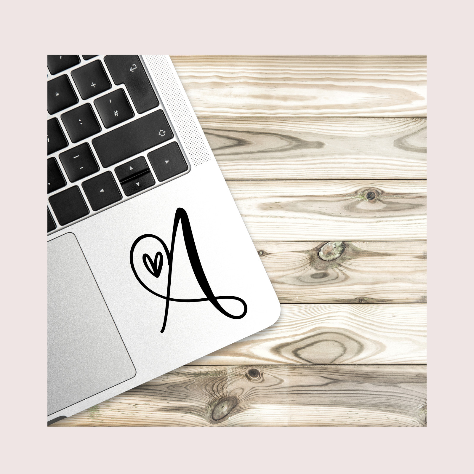 Monogram Decal Vinyl Personalized Decal Tumbler Name Initial Sticker Laptop