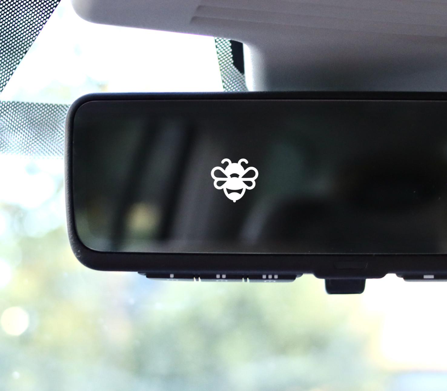 MINI Bumble Bee Permanent Vinyl Sticker Decal 2 PACK