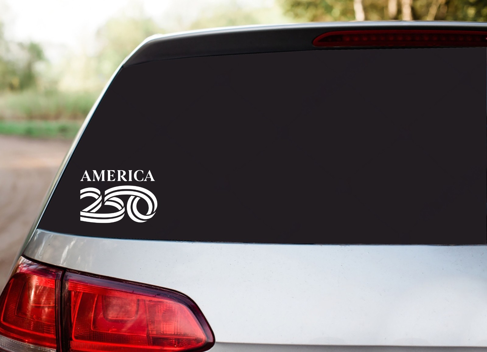 America 250 Logo Vinly Decal 4" to 12" CHOOSE SIZE & COLOR