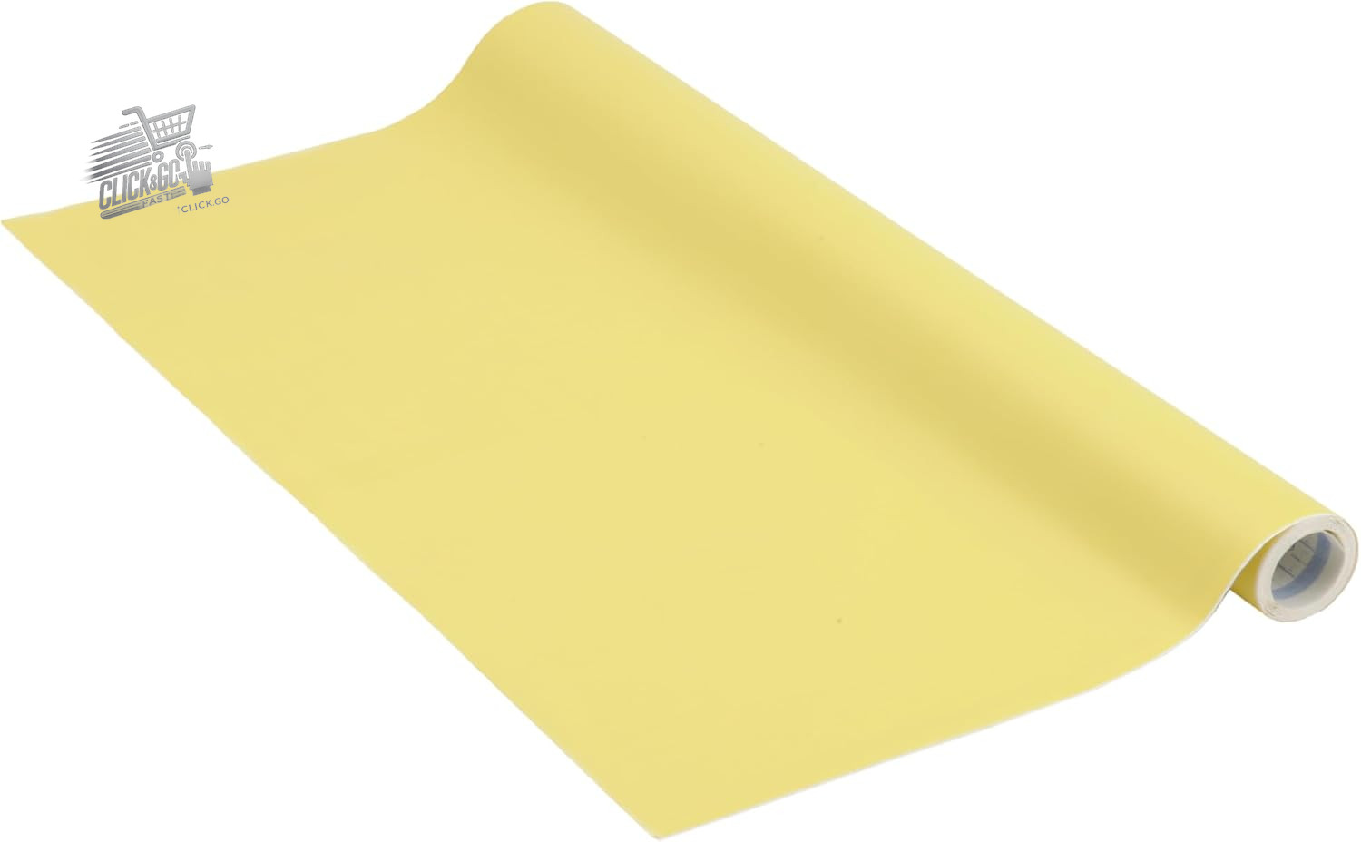 Adhesive Film Kitchen Furniture Wallpaper Pastel Yellow Lemon PVC 45cm