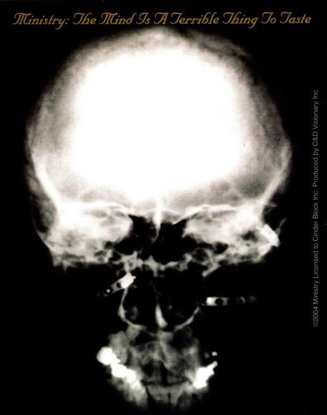Ministry Mind Sticker Decal Official Heavy Metal