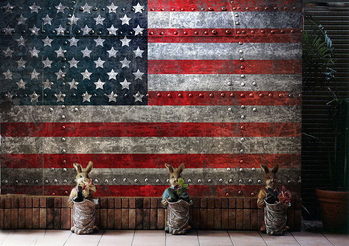 American Flag 1467 Wall Paper Wall Print Decal Wall Deco Indoor wall Murals Wall