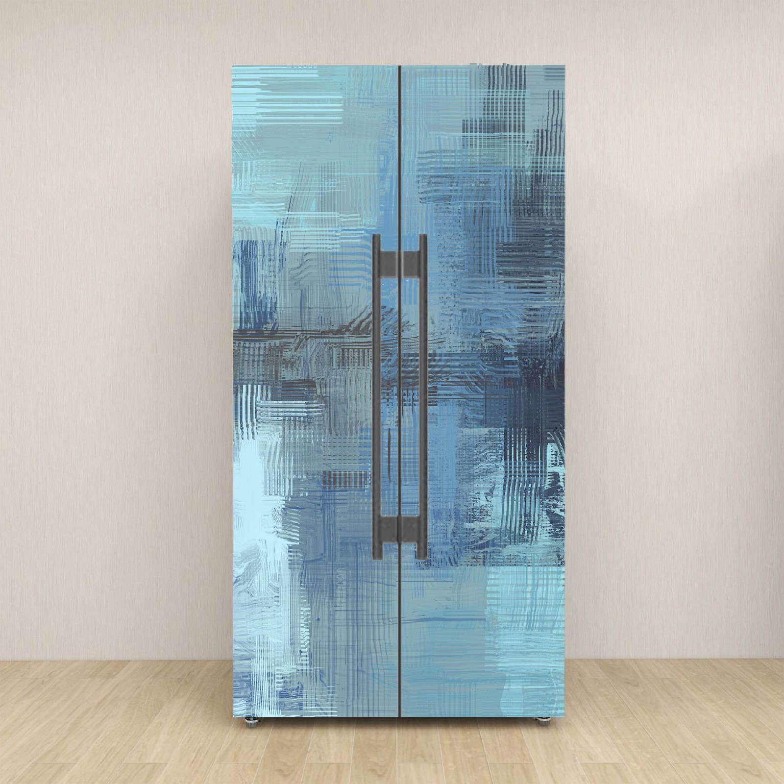 Kitchen Makeover Fridge Wrap Instant Appliance Refresh