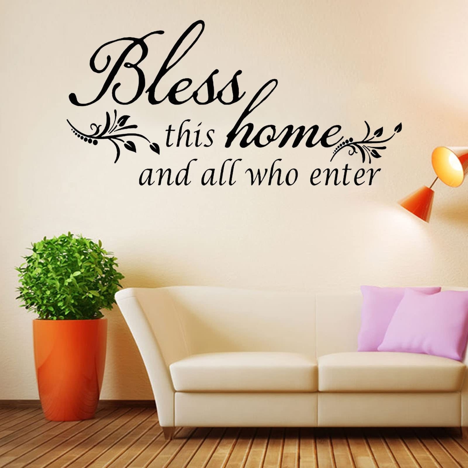 Wall Stickers, Family Letter Quote Water-Proof Home Decor Wall Sticker, Remov…