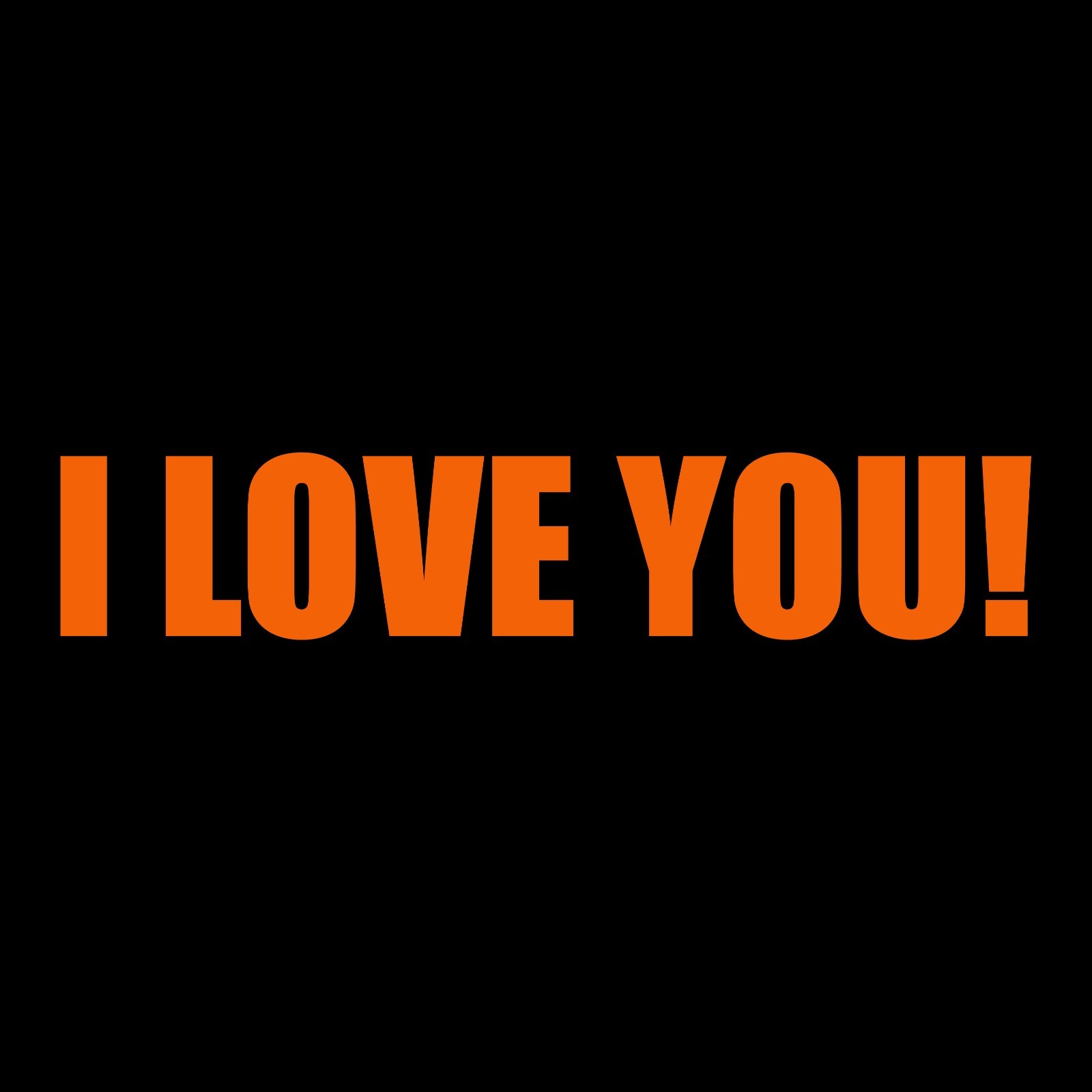 I Love You Sticker Valentines Day Decal 2 Pack