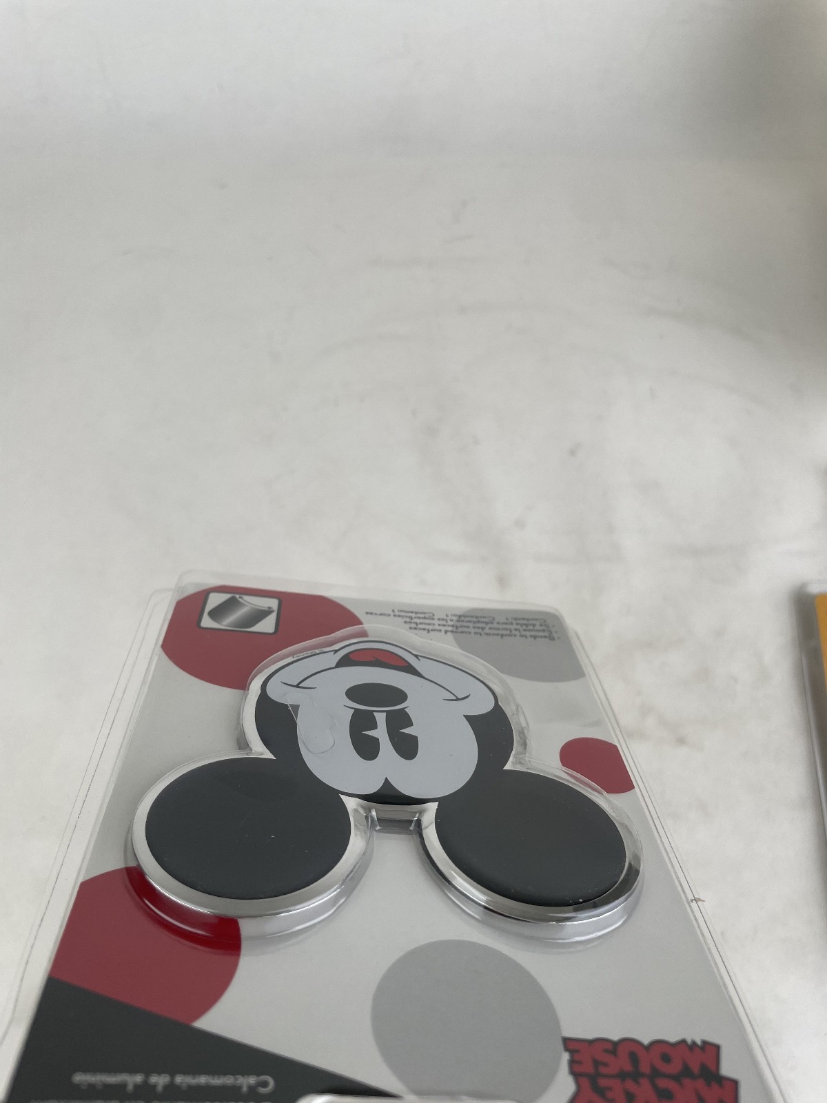 Official Licensed Disney Micky Mouse Aluminum Color Emblem Decal 2 Pak Set
