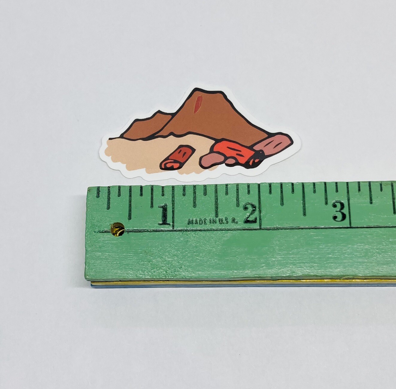 Cute Camping Sticker Wood Fire Nature Art Travel Decal Vinyl Souvenir Tc6