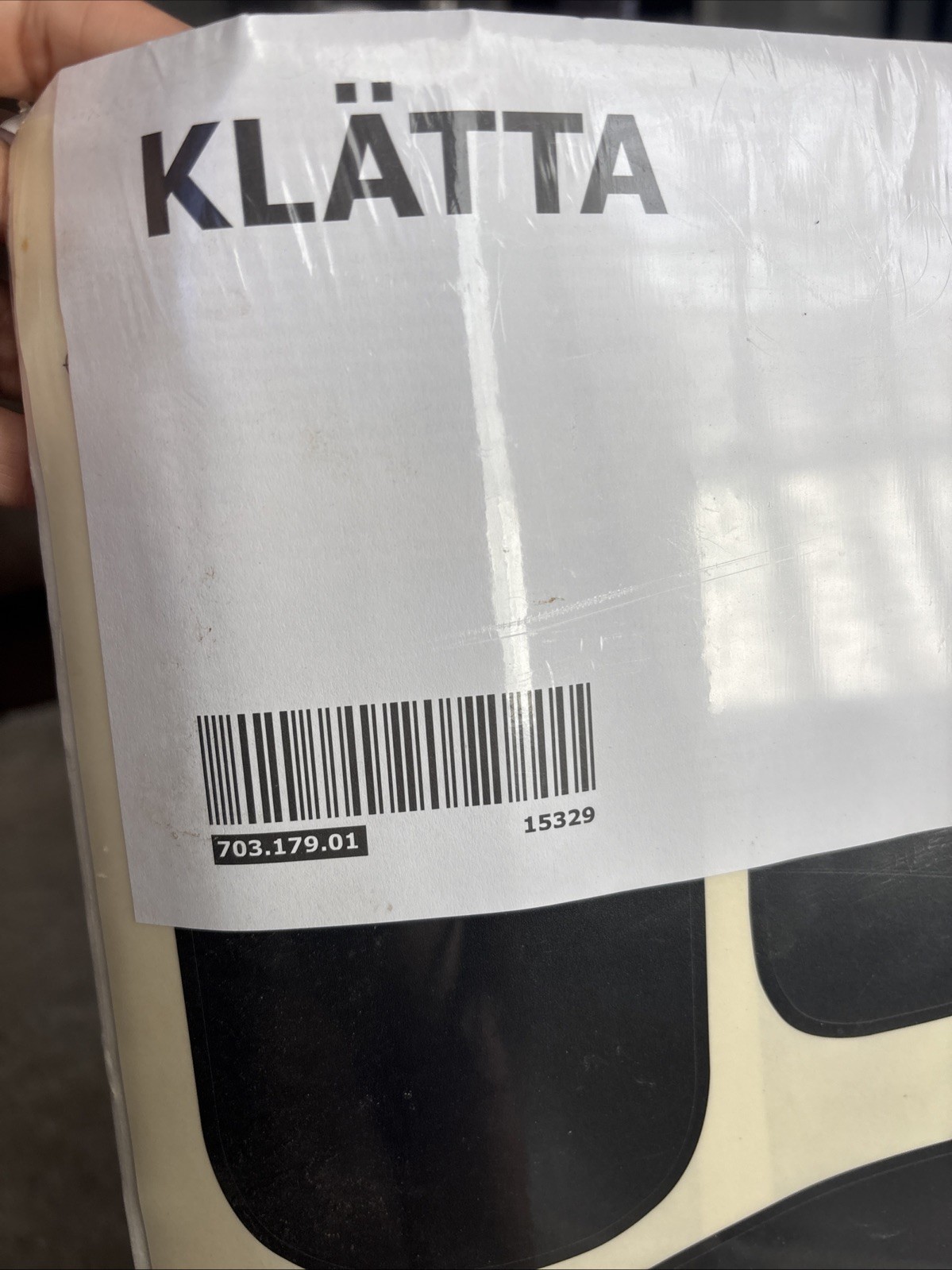 IKEA KLÄTTA wall stickers featuring black hen and bottle designs.
