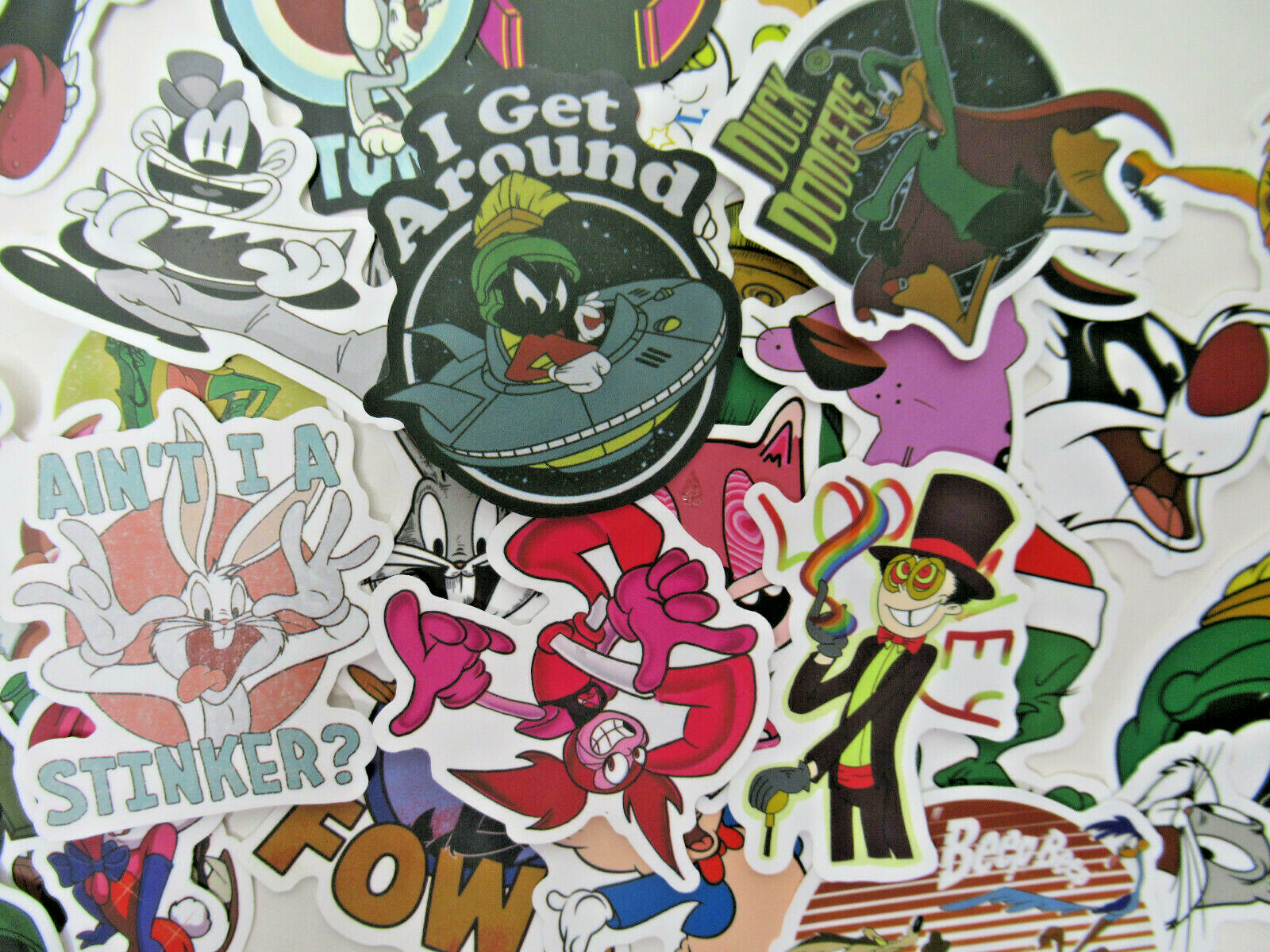 50pc Random Looney Tunes Phone Laptop Water Bottle Decal Sticker Pack
