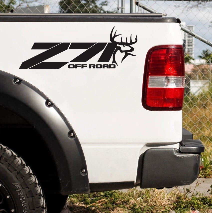 2x Custom Vinyl Decal Kit – 4X4
