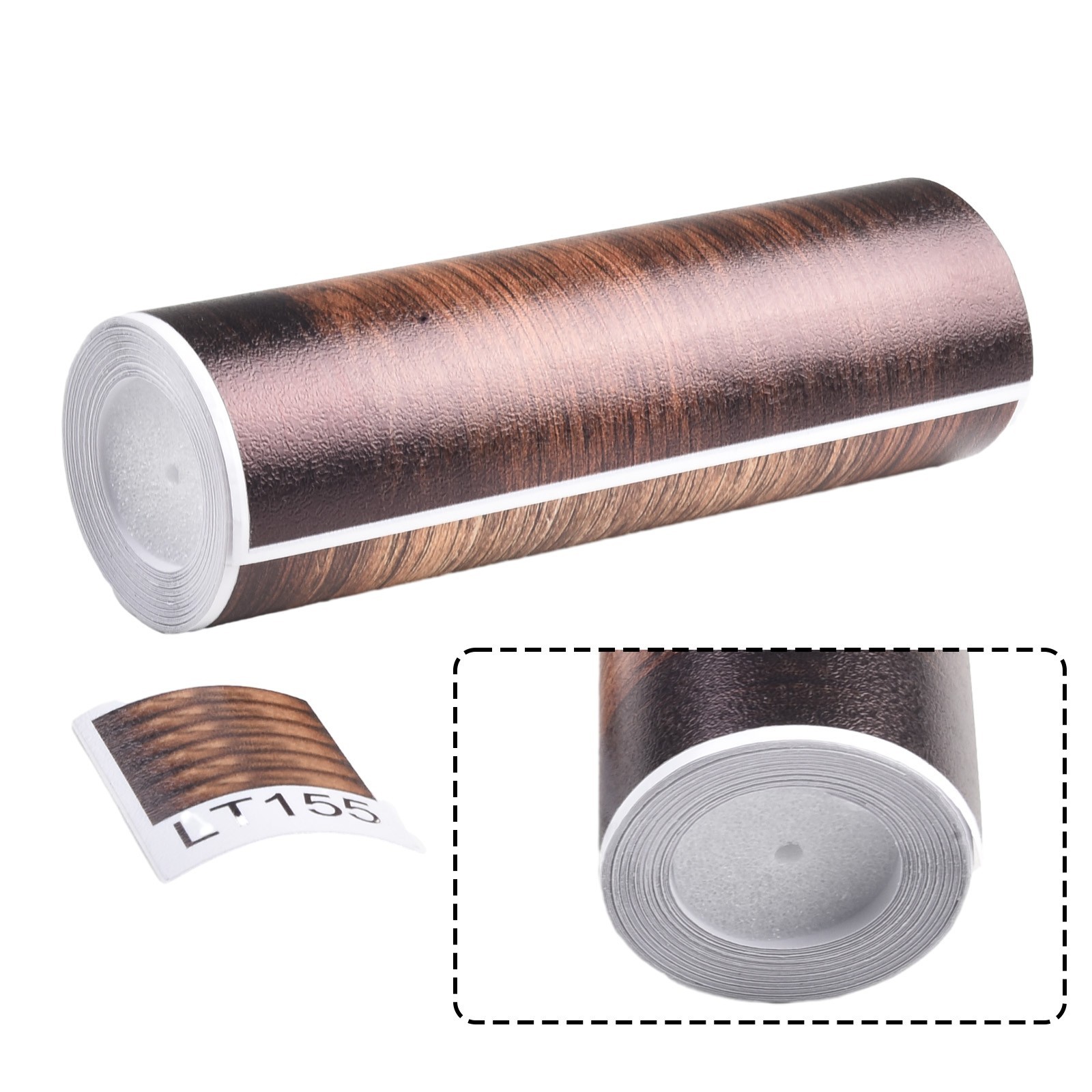 Brandnew New Practical Stair Stickers Decoration Wood Pattern 18 * 100cm