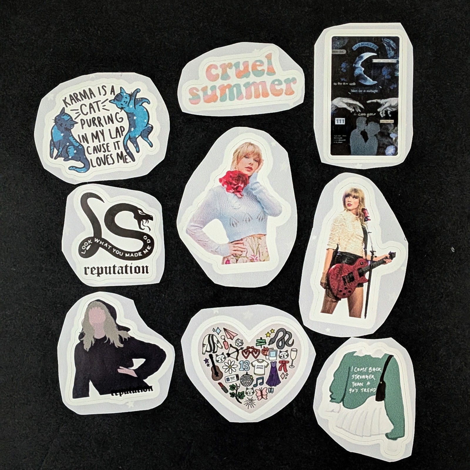 Taylor Swift Stickers, Taylor Swift Decals