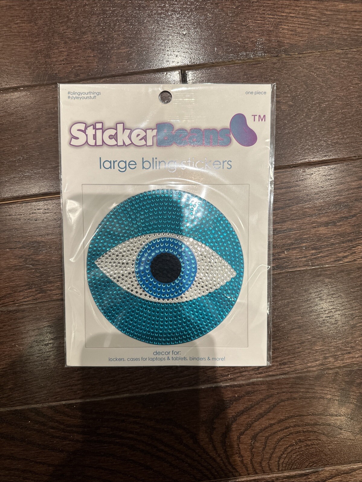 NEW StickerBeans Large Evil Eye 5” Sticker