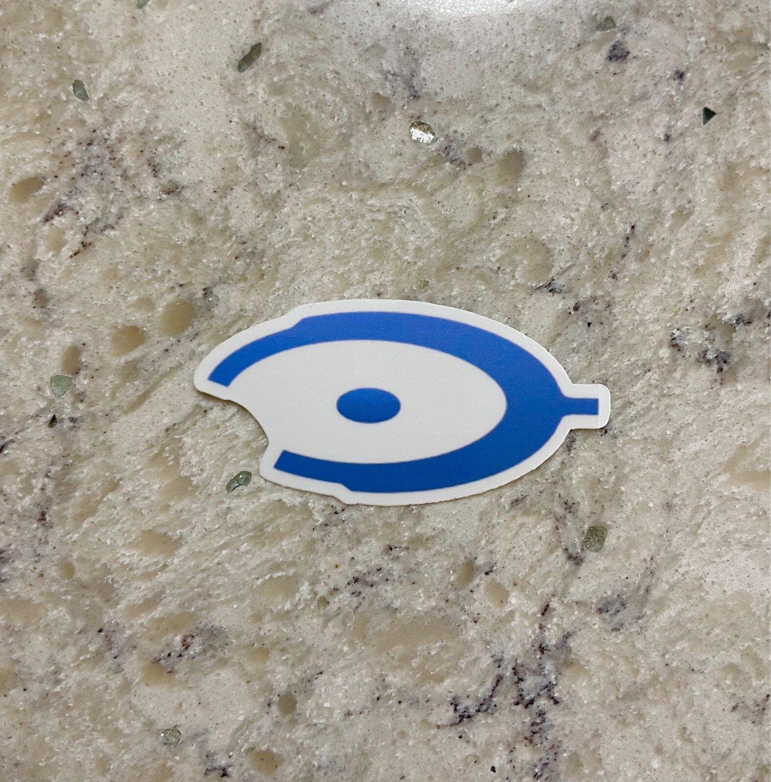 Halo Logo Sticker l Gloss or Holographic l Waterproof Decal