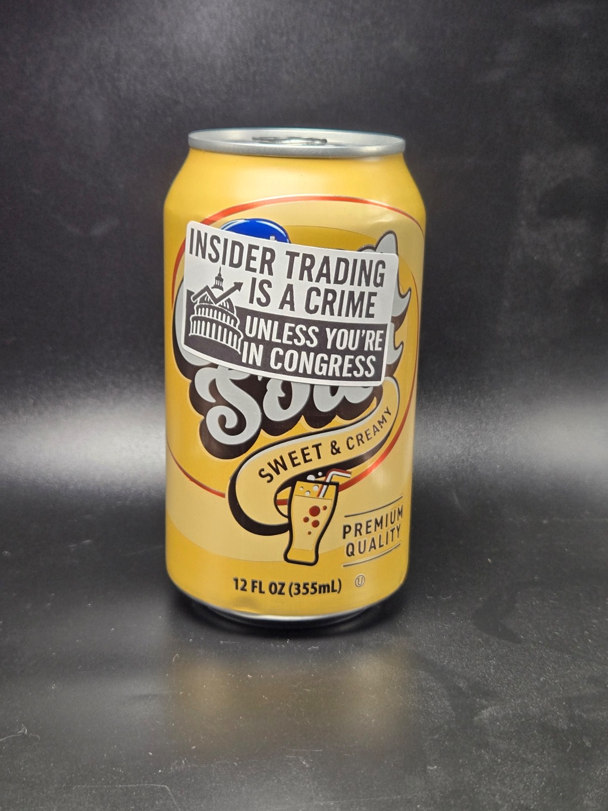 "INSIDER TRADING ILLEGAL – UNLESS YOU'RE IN CONGRESS " 25-500 bulk pack stickers