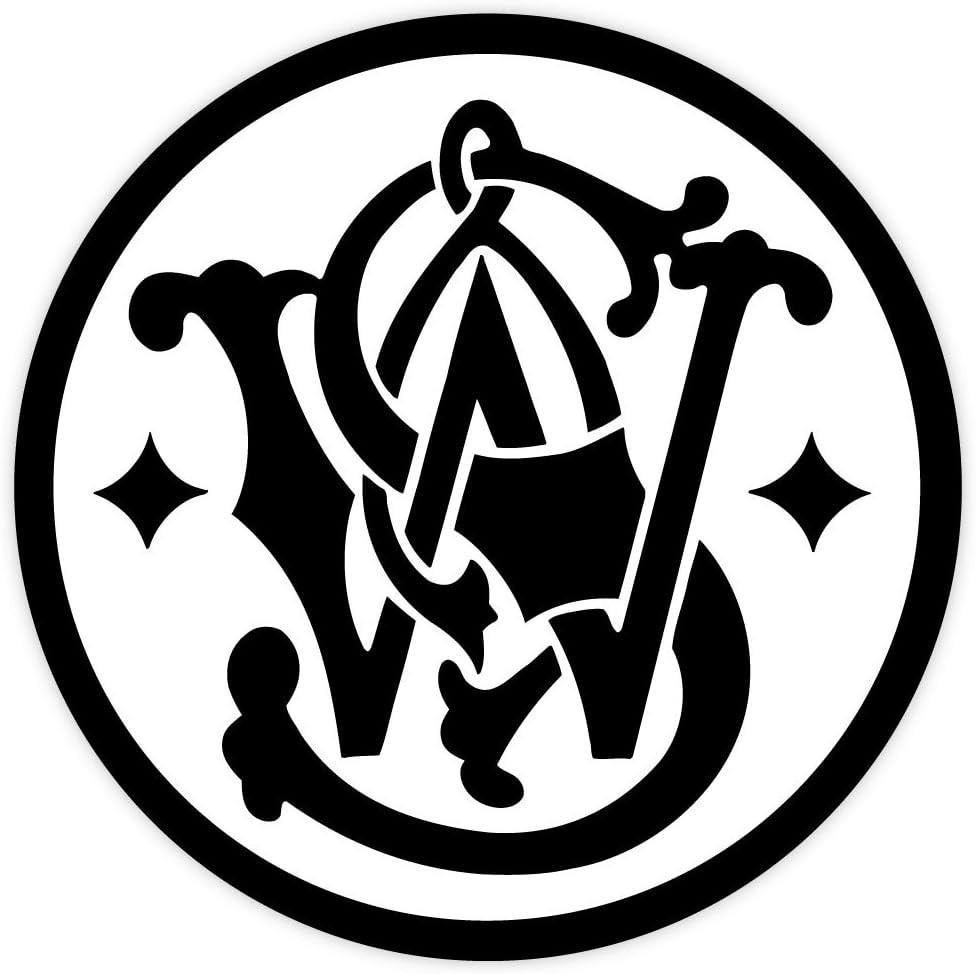 SW Smith and WESSON sticker – 3"W (2PCS)