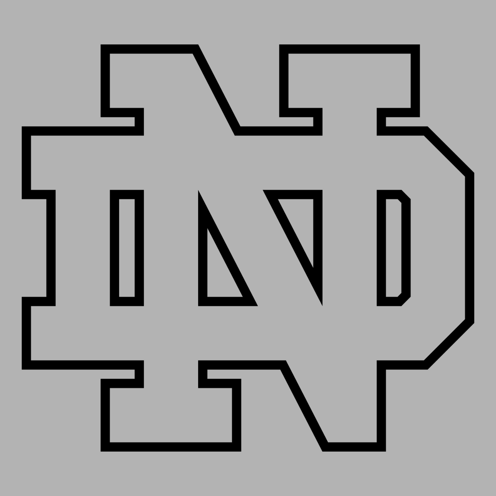 Notre Dame Fighting Irish University Vinyl Decal