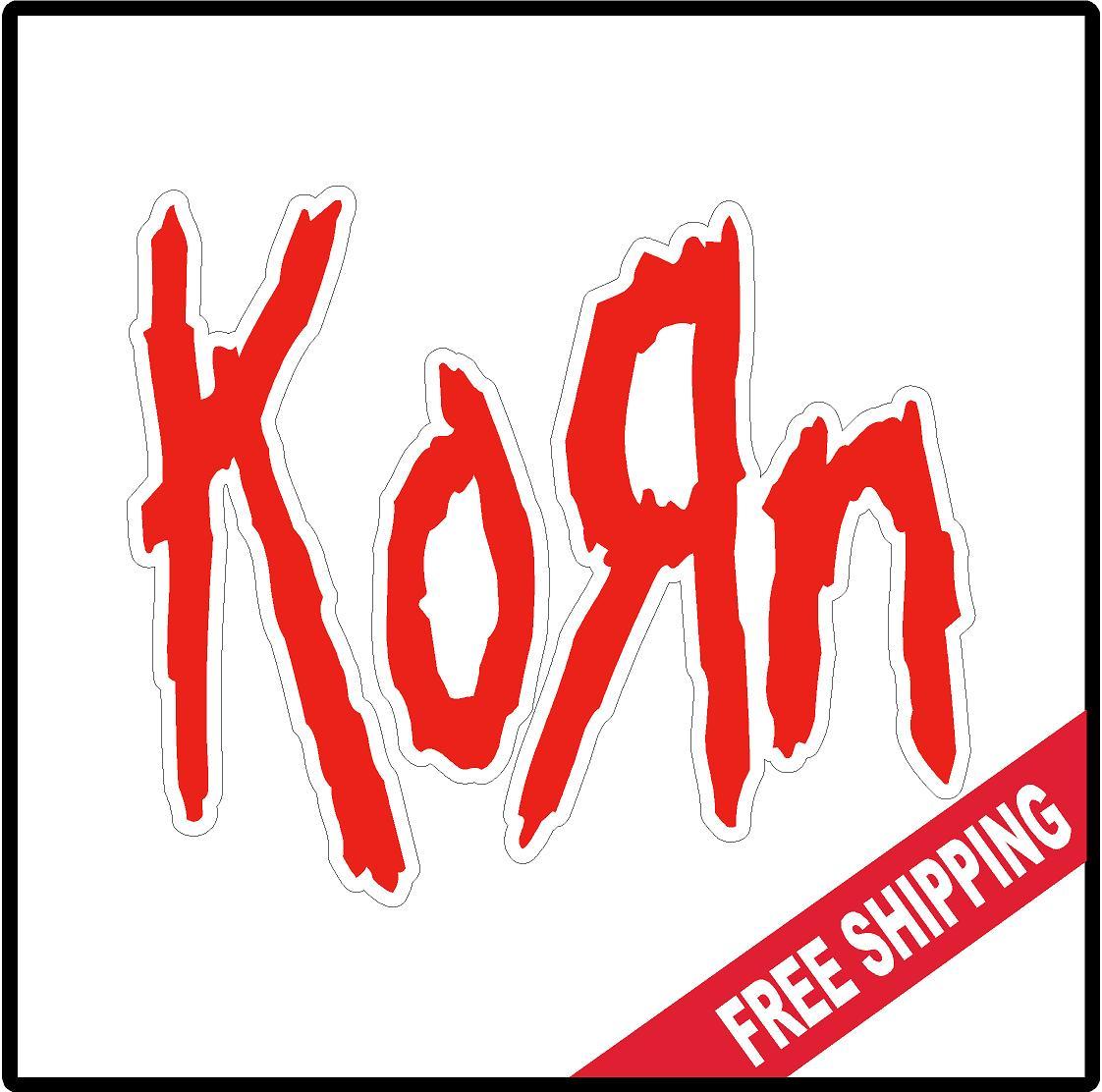 Korn Vinyl Wall logo Decal Sticker Nu Metal Rock