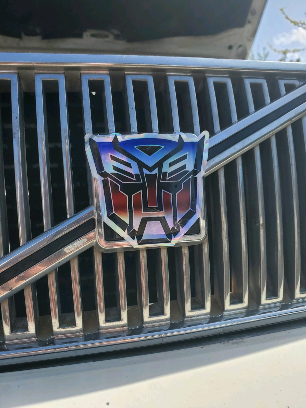 Transformers Autobots Vinyl HOLOGRAPHIC car Decal Sticker WORLDWIDE 🌐 SHIPPING