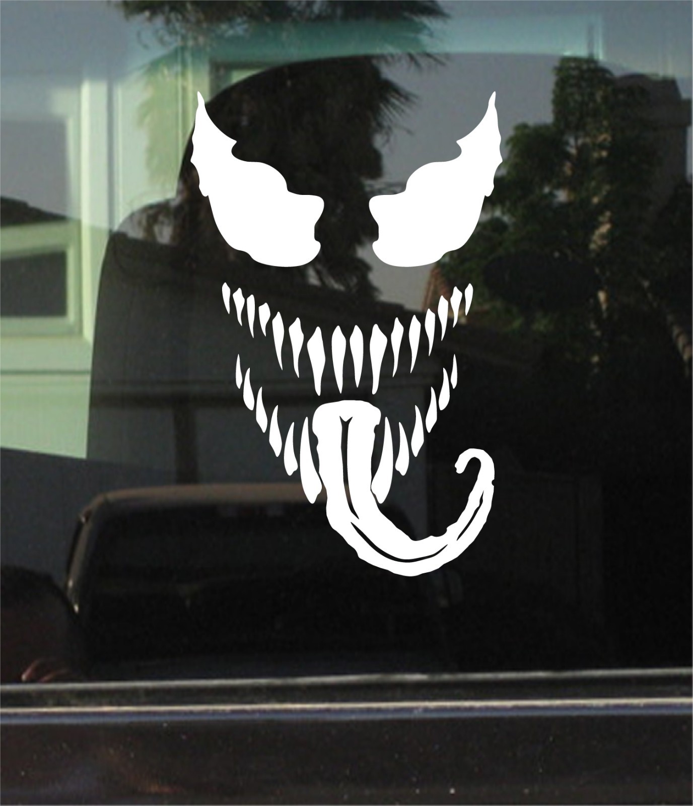 Venom Spiderman 7 Inch Custom Vinyl Sticker / Decal