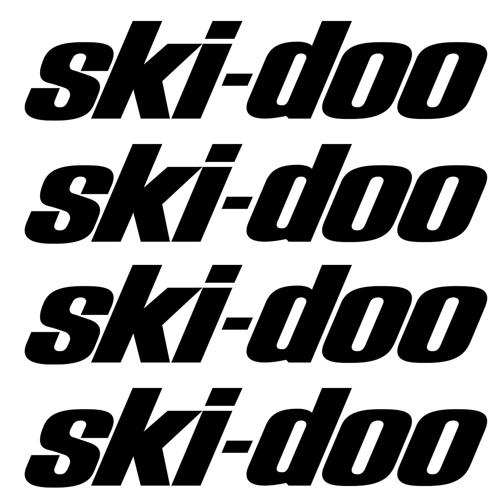 SkiDoo Decal Snowmobile Sticker Ski-Doo Graphics Ski Doo BRP – ANY SIZE