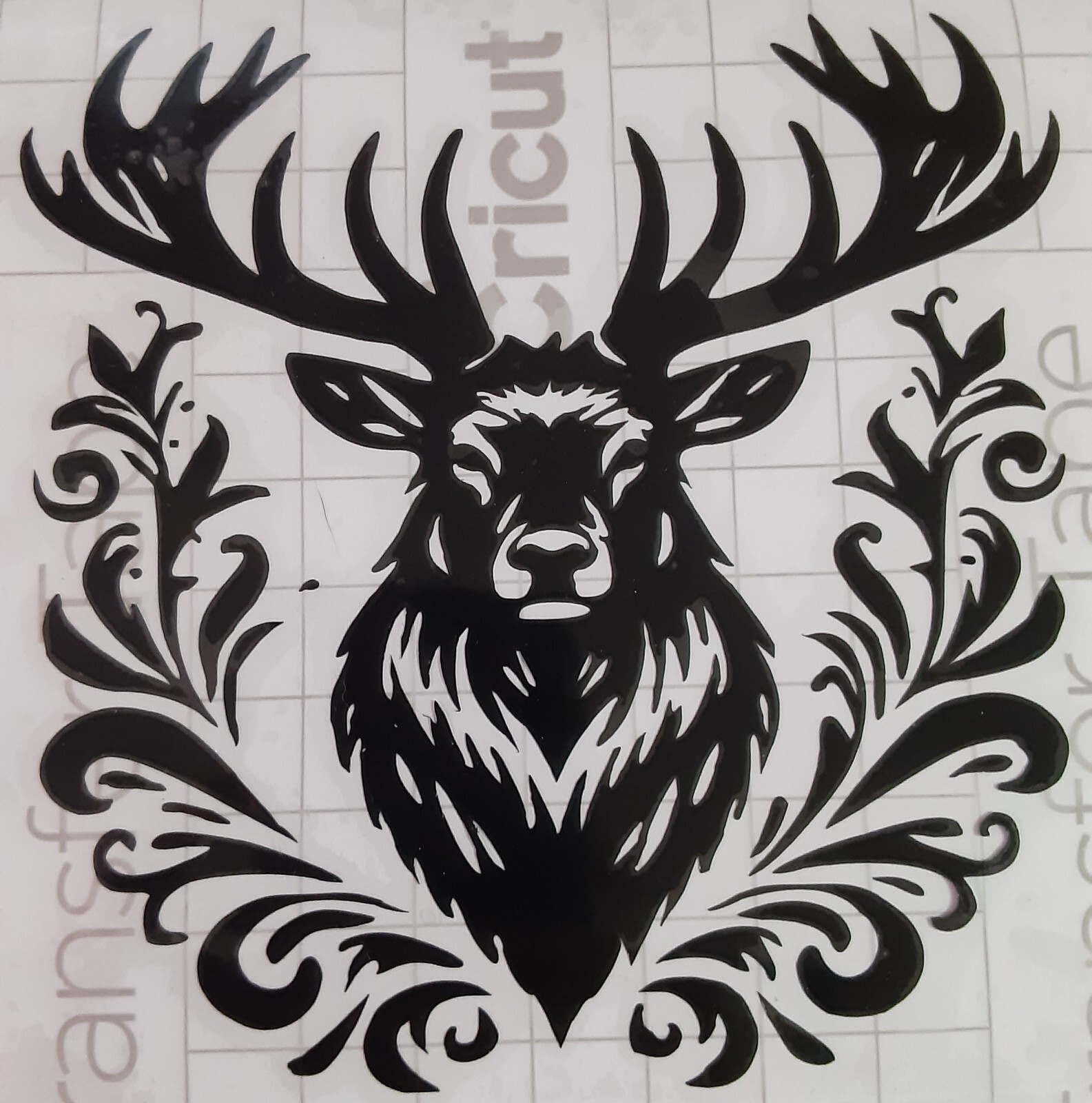 Elk Decal 5×5 Choose Color, Car, Home, Crafting