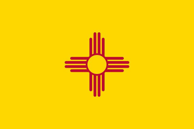 New Mexico Flag Vinyl Decal / Sticker ** 5 Sizes **