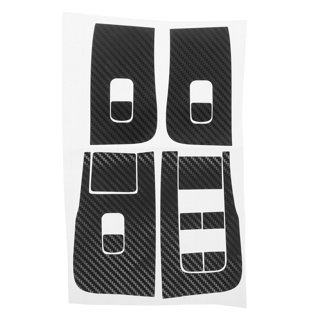 Car Interior Button Sticker Automobile Stickers Window Lift Cover
