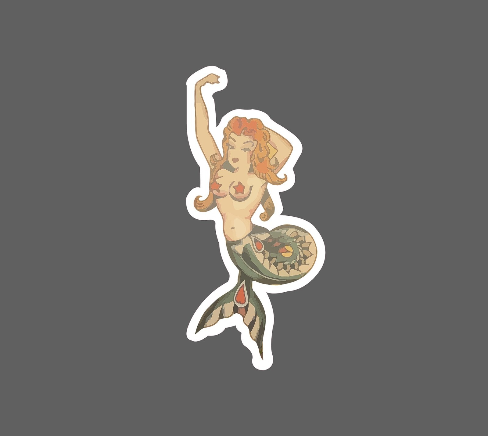New School Mermaid Sticker Waterproof NEW – Buy Any 4 For $1.75 EACH Storewide!