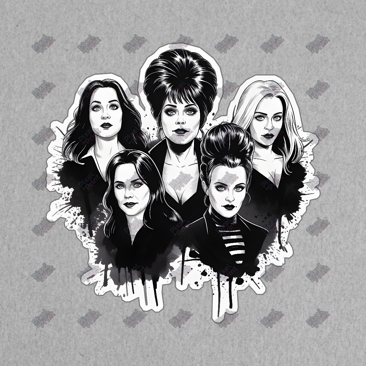 Edgy Vintage Be One of Us Sticker Lost Since 87 Pop Culture #9045