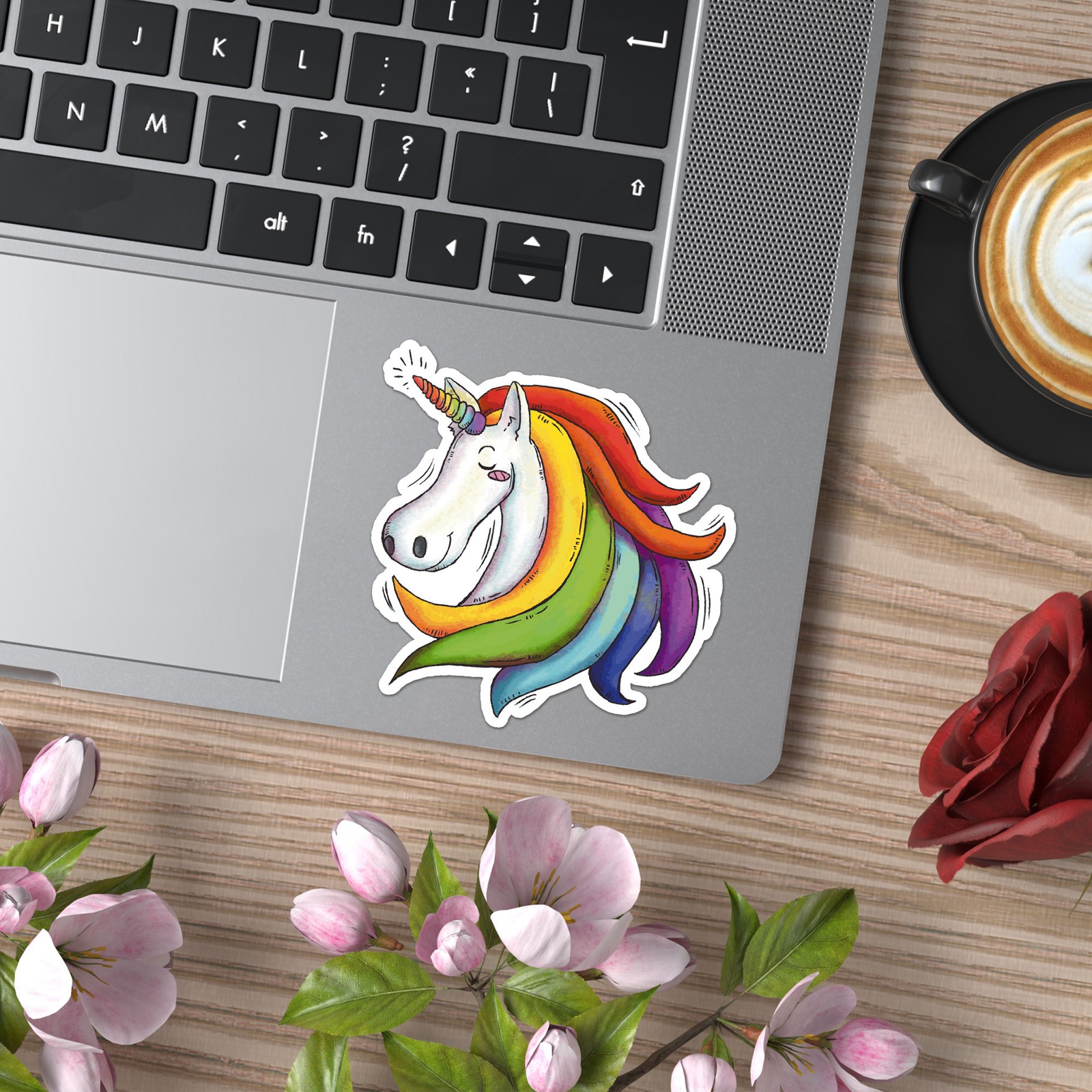 Unicorn Rainbow LGBTQIA+ – Vinyl Decal Sticker – Car Window Laptop – ebn7781