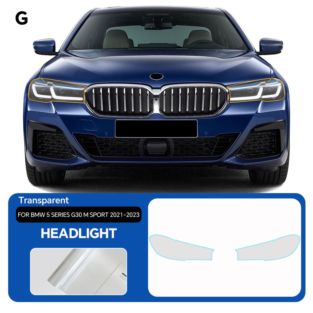 BMW 5 Series G30 M Sport 2021-2023 Full Car Kit Precut Paint Protection Film PPF