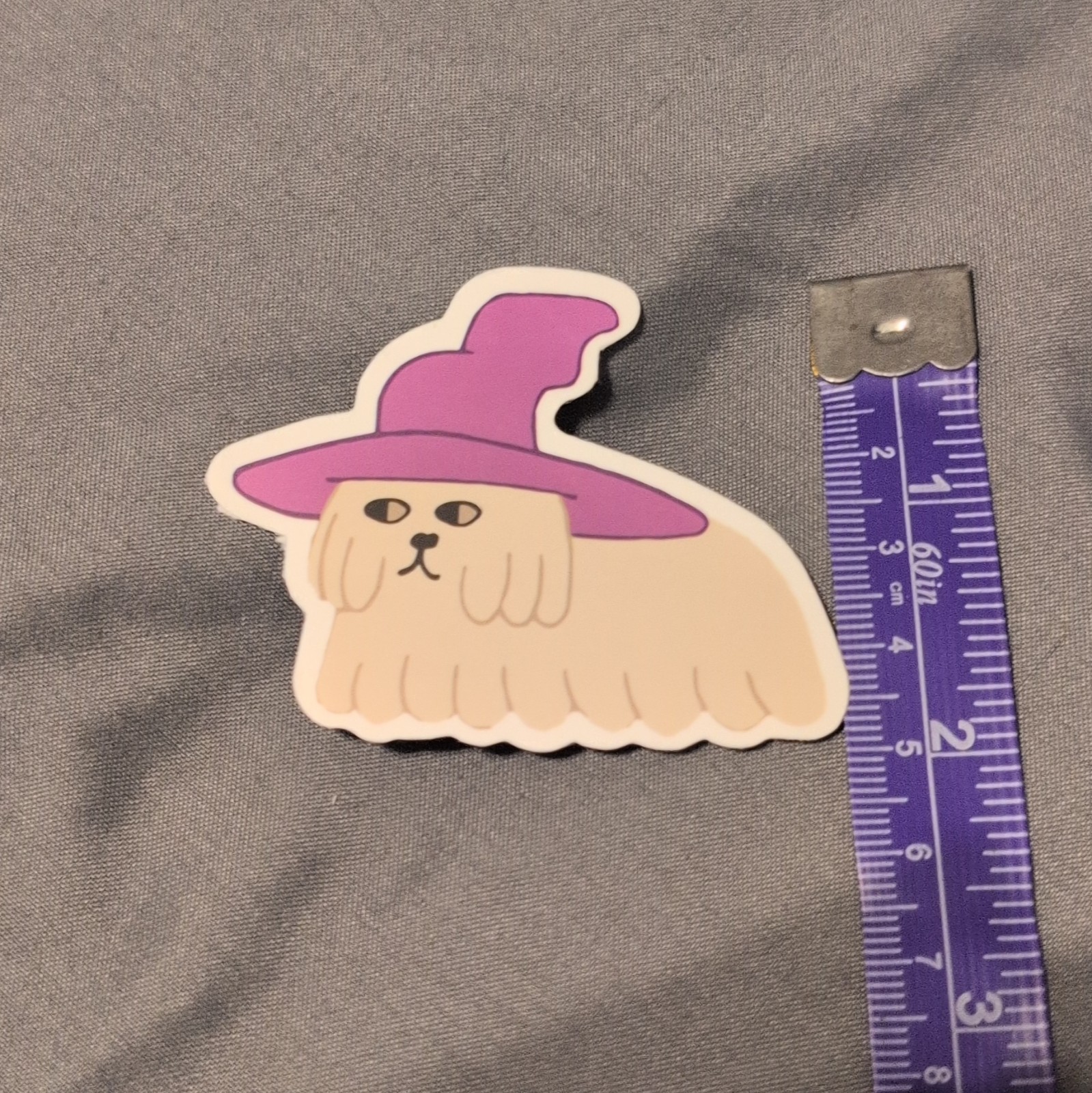 Midnight Gospel- Charlotte The Witch Dog. Sticker/Decal. 2 1/2in x 2 in